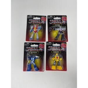 New Hasbro Transformers 4 Miniature Bumblebee Starscream Soundwave & Megatron